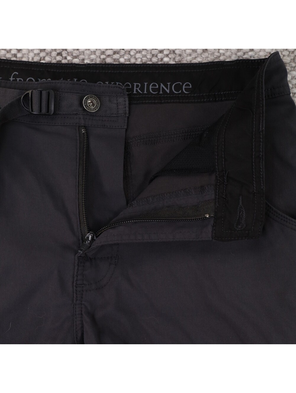 prAna Stretch Zion Cargo Hiking Shorts Charcoal Grey 32x10 - Picture 2 of 11